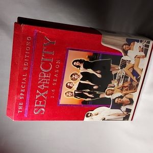Sex and the City Seasons 1 - 6 In Red Velvet-like Case Special Edition DVDs